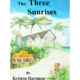 The Three Sunrises (The Island Series Book 1) Cover image showing an artists drawing of a beach house.